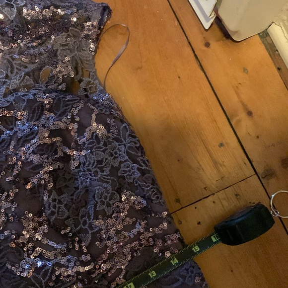 Alex Evenings lilac/purple sequined cocktail dress size 6 - Picture 10 of 10